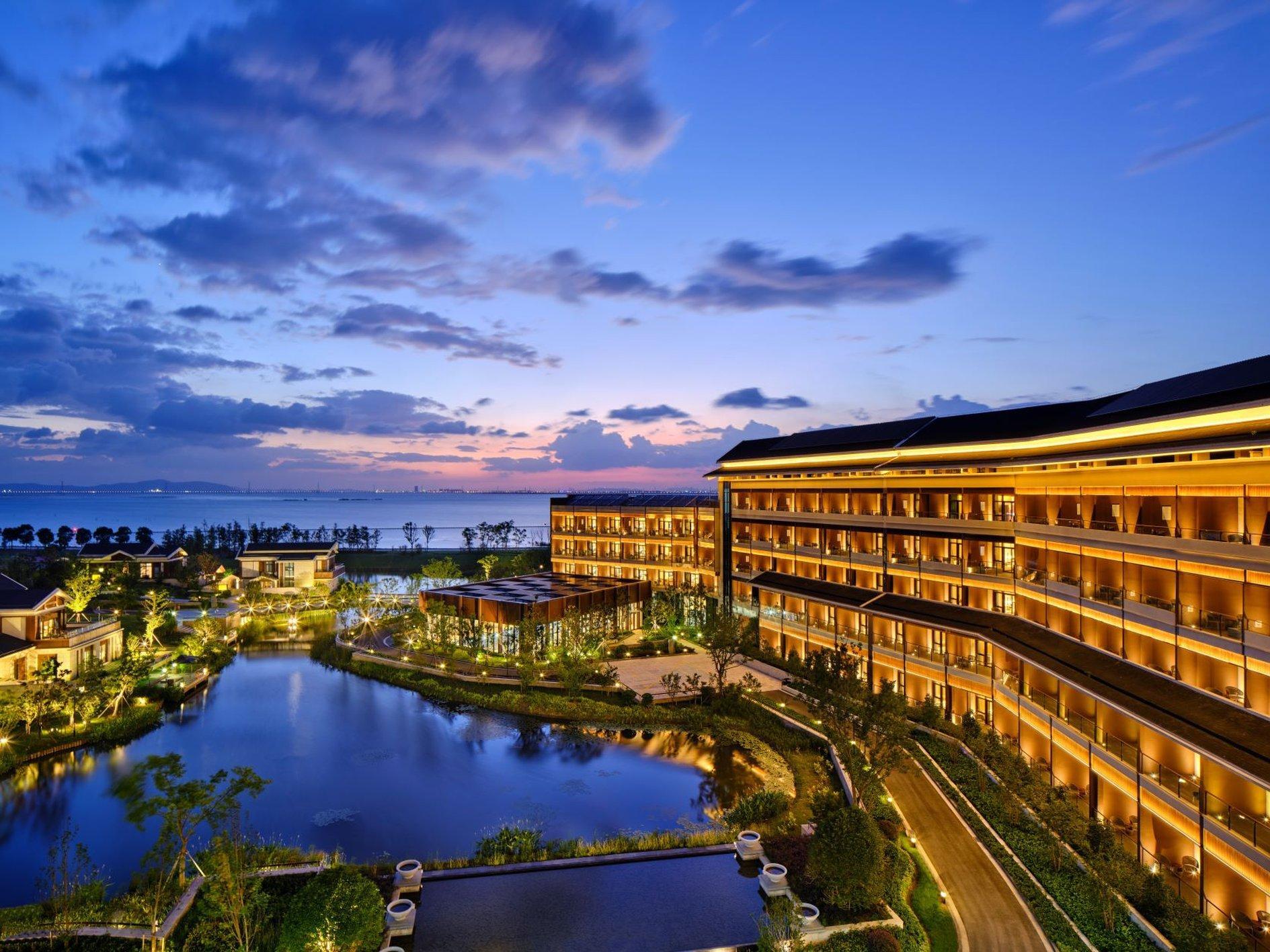 Hualuxe Suzhou Bay Hot Spring Resort Exterior foto