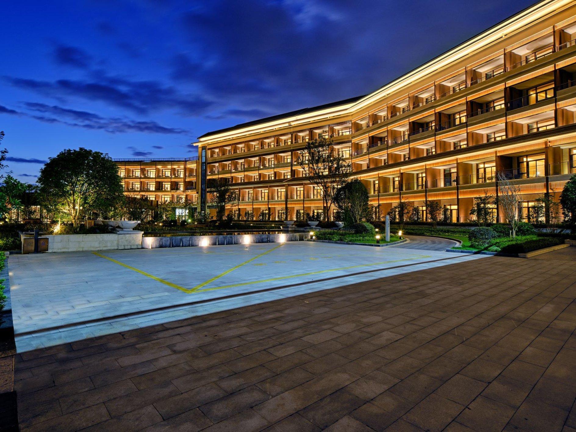 Hualuxe Suzhou Bay Hot Spring Resort Exterior foto